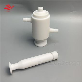 四氟夹套注射器20ml可恒温夹套PTFE针筒
