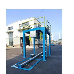 300公斤鸡肉粉化工吨袋包装机自动升降锁口