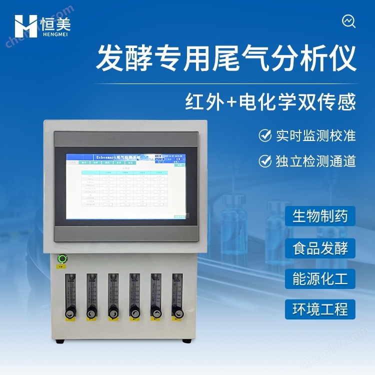 發(fā)酵尾氣分析儀發(fā)酵專用尾氣檢測(cè)儀