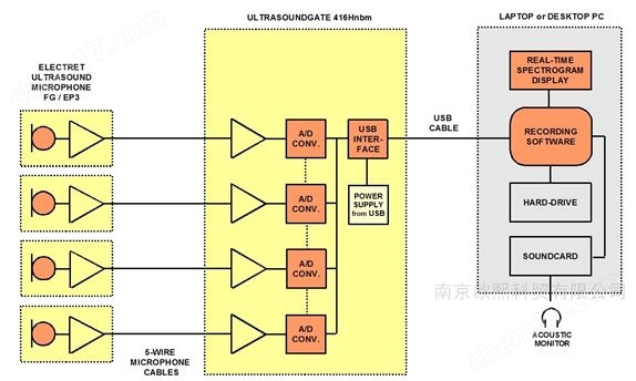 德國Avisoft多通道超聲波錄音系統(tǒng)