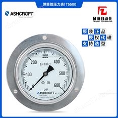 Ashcroft雅斯科T5500不銹鋼彈簧管壓力表