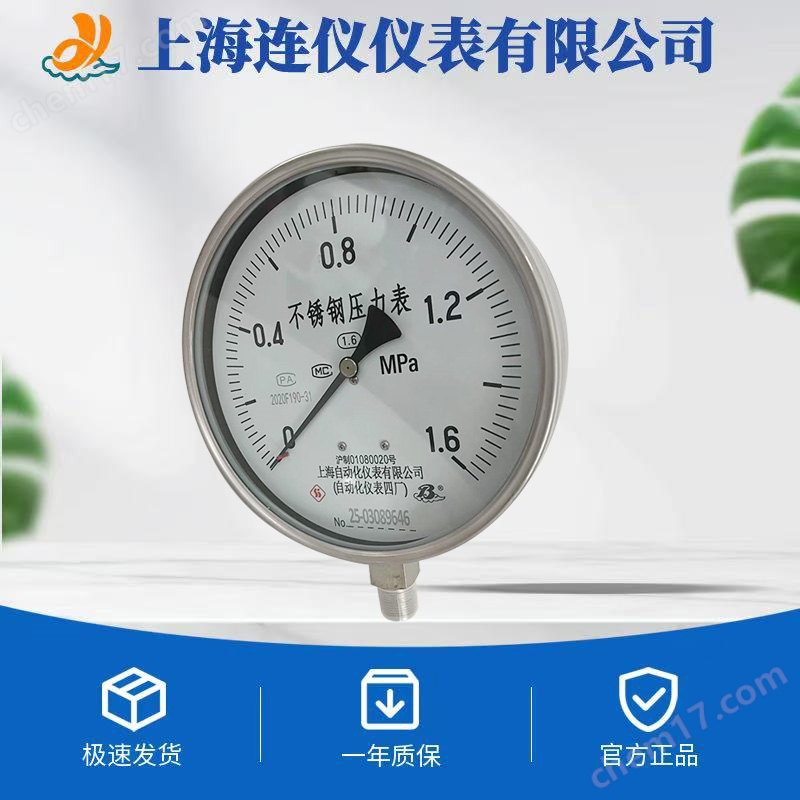 耐震壓力計(jì) 氧氣測(cè)量YTS-150 耐酸壓力表