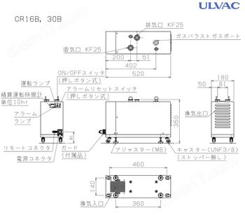跨境ULVAC日本爱发科多级罗茨式干式真空泵
