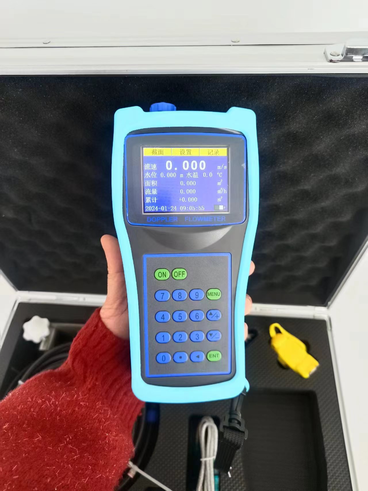 XY-DP216型便携式多普勒流速流量仪简介