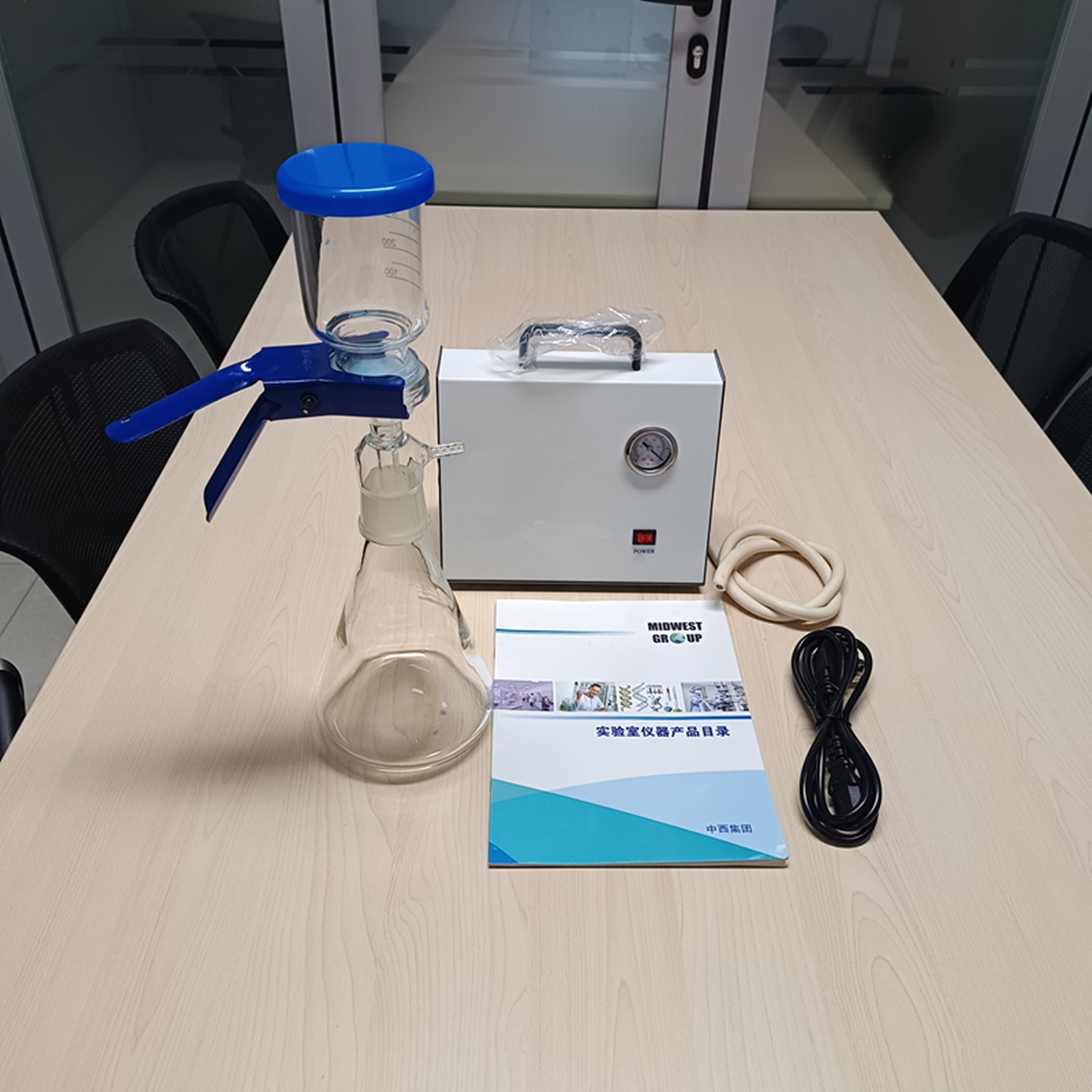 全玻璃微孔滤膜过滤器 简介