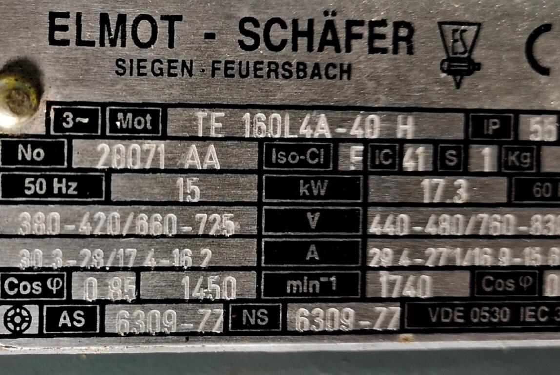 Elmot-Schafer高效IE3级三相异步 电机